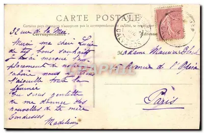 Luc-sur-Mer (Calvados) — O Casino — B. F., Paris, n°17 — Verso