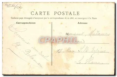 Luc-sur-Mer (Calvados) — Rues Gambetta et Victor Hugo — B. F., Paris — Rewers