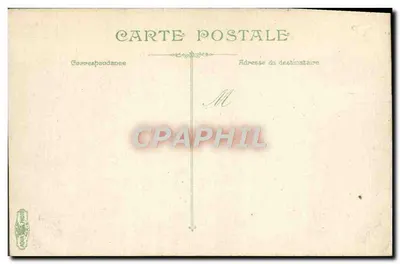 De rue du Grand Orient bij het Hôtel des Familles — LOC-sur-Mer — uitgever: N. P. (n° 3677) — Achterkant