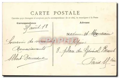 Luc-sur-Mer (Calvados) — Klify — B. F., Paryż — Rewers