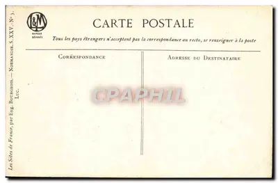 Vista da praia de Bourgoin — Eug. Bourgeois — editor Luc, série XXV — Verso