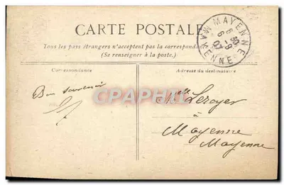 Cartolina d'epoca Luc sur mer prospettiva della diga — Verso