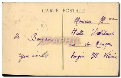 Langrune — Rue de la Plage — Phot. Combier-Acador — Rewers