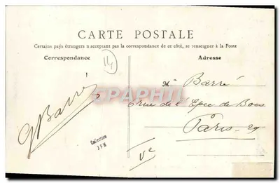 Langrune-sur-Mer (Calvados) — Zamek — B.F., Paryż — Rewers