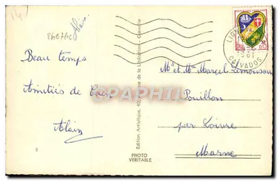 Lion-sur-Mer — L'Église — Lucien — Verso