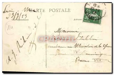 Lion-Hermanville — Widok na "La Brèche". La Tour — Nowe Galerie, Caen — Rewers