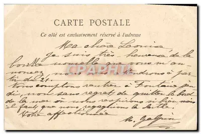 Lion-sur-Mer (Calvados) — Villa Pigot Lescot, edição Brachet, Cuen — Verso