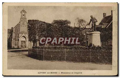 Littry-les-Mines — Monument i kaplica