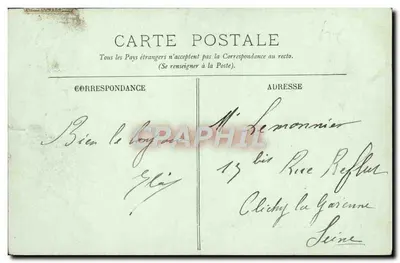 Caen — Plac Republiki — LL. — Rewers