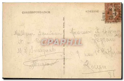 Lisieux — Il Carmelo (Adeline architetto) — Edizione Maurice Dumez Lisieux — Verso