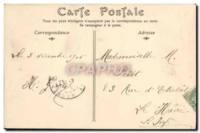 Lisieux — Cour de Charlotte Corday — NB Phor — Verso