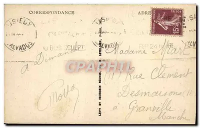 Lisieux — Katedra Świętego Désir — wydawca Monaco du Nord, nr 55 — Rewers