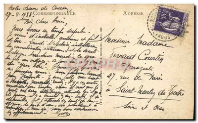 Lisieux — Interior da Igreja de São Jacó - ND, editor não identificado, n° 14 — Verso