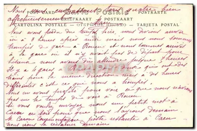 Lisieux — Muzeum i Katedra św. Piotra — ND Fot. — Rewers