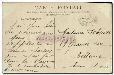 LISIEUX — Het Sterrenpark — Collectie N.D. Phot, n°128 — Achterkant