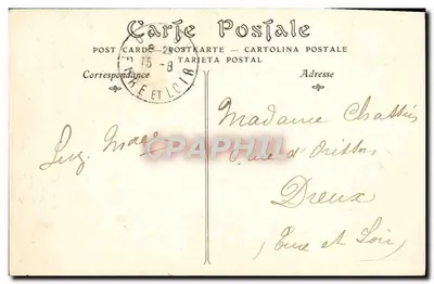 Lisieux — Château da Salamandra — A. O. editor, n°4 — Verso