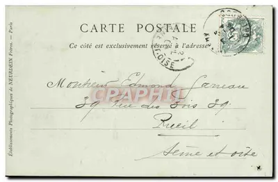 LISIEUX — Château da Salamandra — Collections ND Phot — Verso