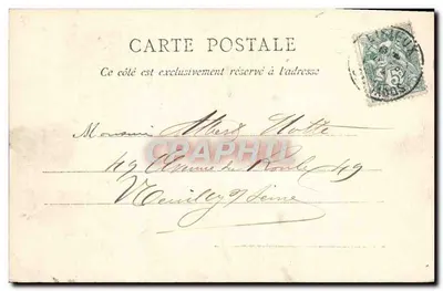 Lisieux — La Piazza Thiers e la Grand'Rue — La Normandie, editore La Normandie, n° 2825 — Verso
