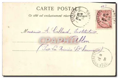 Lisieux — Rue aux Févres — La C.P.A. Parigi — Verso