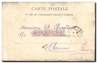 Lisieux — Rue aux Fevres — II — A Normandia — Verso