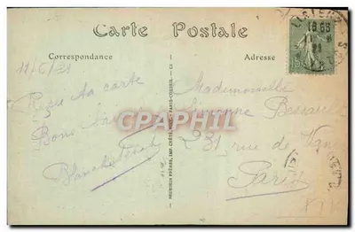 Lisieux — La Rue de la Paix — NDH. n°36 — Verso