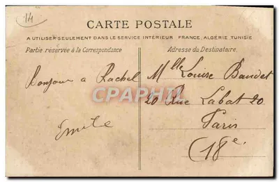 Lisieux — Uitzicht op de Grande-Rue — La C.P.A. n°2827 — Achterkant