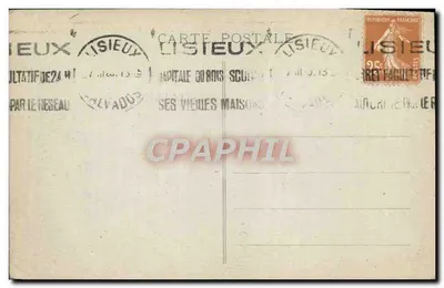 Lisieux — Plac Hali Masła — Wydawnictwo Nowych Galerii Échoue — Rewers