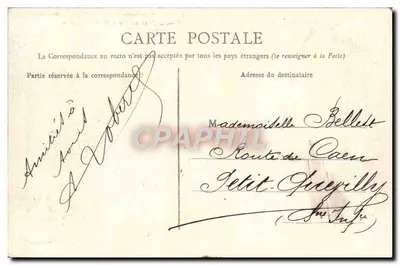 CAEN — A Orne no Ponte de Vaucelles — L. D. — Verso
