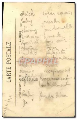 CAEN — Panorama Zamku — LL — Rewers