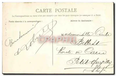 Caen — Le Case di Legno — L. D. — Verso
