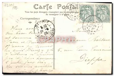 CAEN. — Starszy Hotel de Valois — ND Fot. — Rewers
