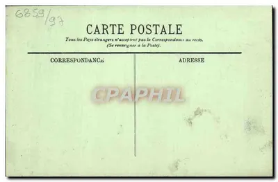 CAEN — Porte du Château — LL. — Uitgever LL, n° 84 — Achterkant