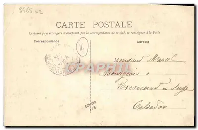 Caen — Witaj z Caen — Zbiór M.D. — Rewers