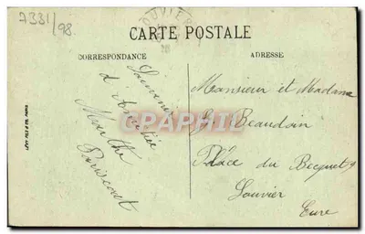 Caen — Liceum i Katedra Świętego Etienne — LL. — Rewers