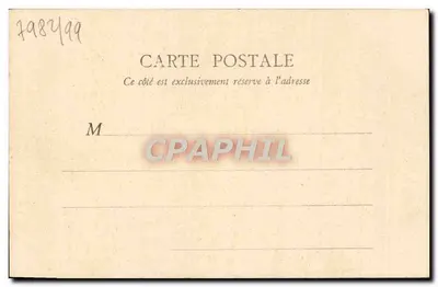 Caen — Ábside de San Pedro — B. F. Paris, n° 10 — Reverso
