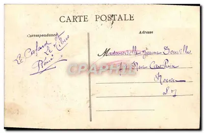 Caen - Absyda kościoła Świętego Piotra — wydawca L D, n° 48 — Rewers