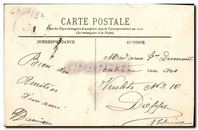 Caen — Klasztor Damski — LL. — nr 16 — Rewers