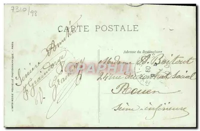Caen — Abbatia Hominum i Liceum — LL. — Rewers