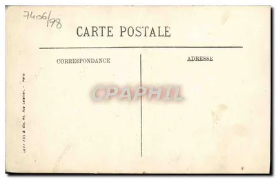 Caen — Katedra św. Jana i Skrzyżowana Wieża — LL — Rewers