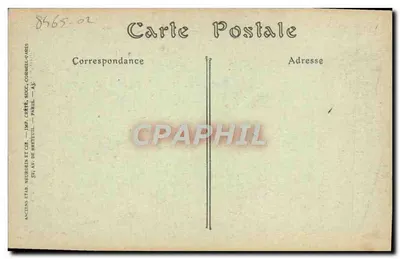 CAEN — As margens do Orne, o Cour Cafarelli — Verso