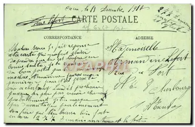 CAEN — Bulwar św. Piotra — LL. — n°142 — Rewers