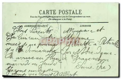 Caen — Zamok — Brama Ratunkowa — wydawca LL — Rewers