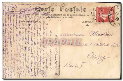 CAEN — Il Castello, Porta detta di Soccorso — Editore sconosciuto, n° 20 — Verso
