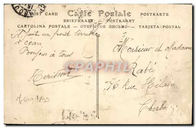 Caen — Porte Principale du Château (Caserne Léfebvre) — ND Phot. — Verso