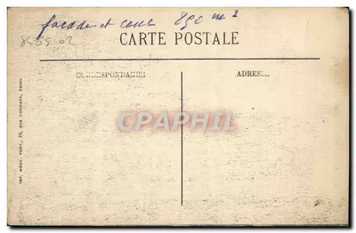 Caen — Liceum dla dziewcząt — N.G. — Rewers