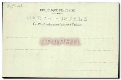 Caen — O Liceu — O Refeitório — LL. — Verso