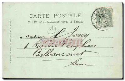 Caen — O Liceu — O Claustro — LL. — Verso