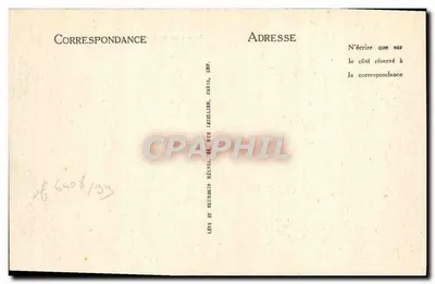 Caen — Escola Normal de Meninas, Edifício do Século XIV, que outrora fazia parte da Abadia dos Homens e chamado Palácio dos Duques — ND — Verso