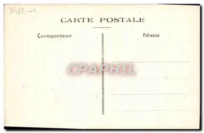 Kościół Trójcy Świętej - Nawa — Caen — Foto R. Delassalle — Rewers