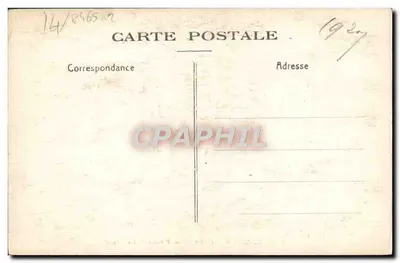 Église de la Trinité — La Crypte — Caen — Verso